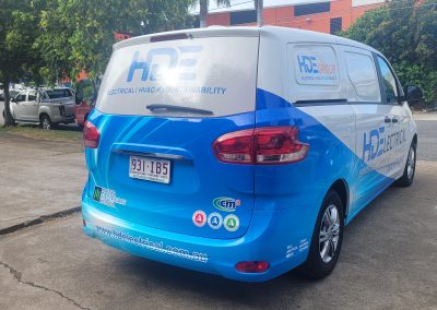 Custom car wrap design in Brisbane